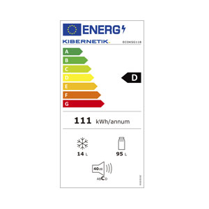 Kibernetik KSG118 Kühlschrank (D)
