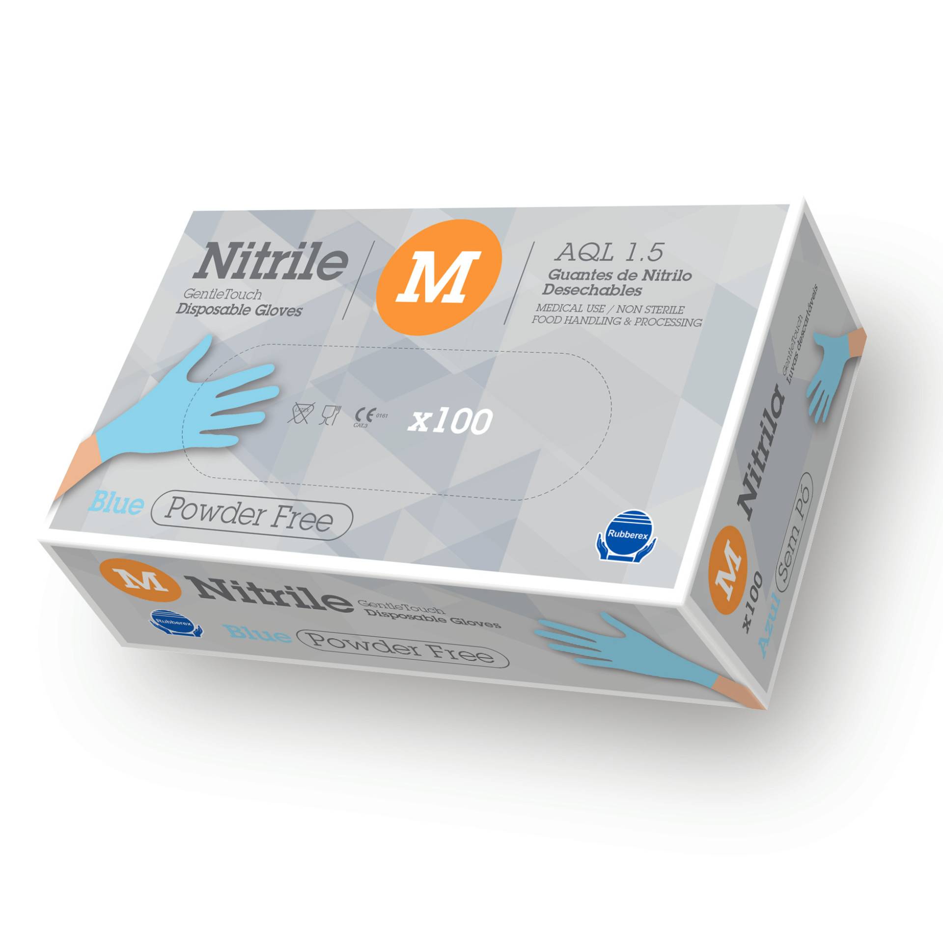 ASATEX Einweghandschuh ENHU35 ungepudert - Grösse 2XL