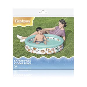 Bestway Planschbecken Safari Pals Ø 102 x 25 cm