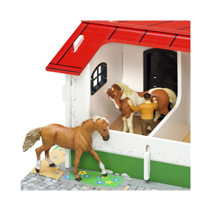 MICKI Stall mit Koppel