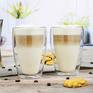 FS Star Latte Macchiato-Glas 2er Set Doppelwandig