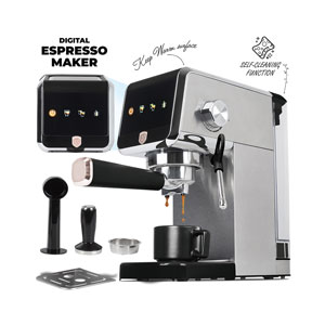 Berlinger Haus Espresso Kaffeemaschine 1.2L Black Rose Collection