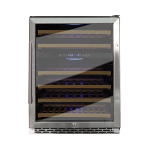 Kibernetik FSP Weinklimaschrank 46 FL Chromstahl