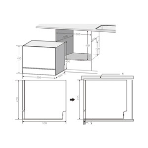 BergerLanz GS8404D-T Geschirrspüler