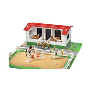 MICKI Stall mit Koppel