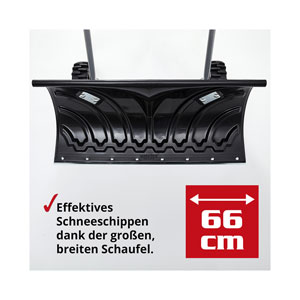 Hecht 661 GT Schneeschieber