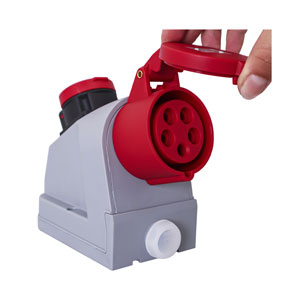 Ekström ASCEE16A AP-Steckdose 5p + T25