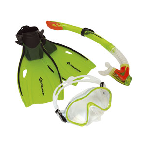 Schildkröt Junior Schnorchel Set BERMUDA - 3-teilig S,M
