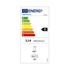 Kibernetik KS340L Kühlschrank