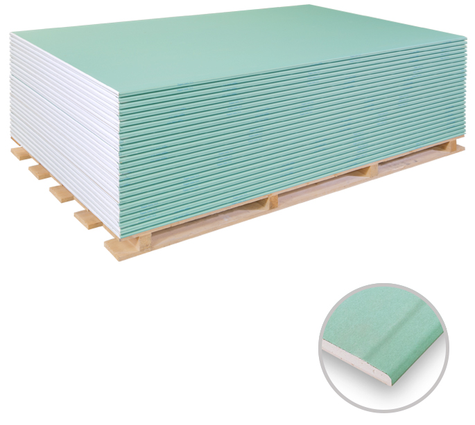 Rigips Bauplatte RBI 12,5 (imprägniert)