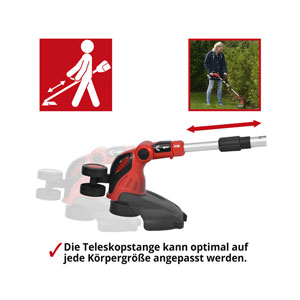 Hecht 5020 Akku Rasentrimmer