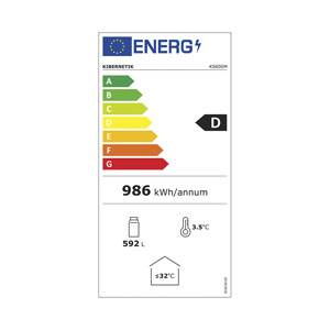 Kibernetik KS600M Gastrokühlschrank