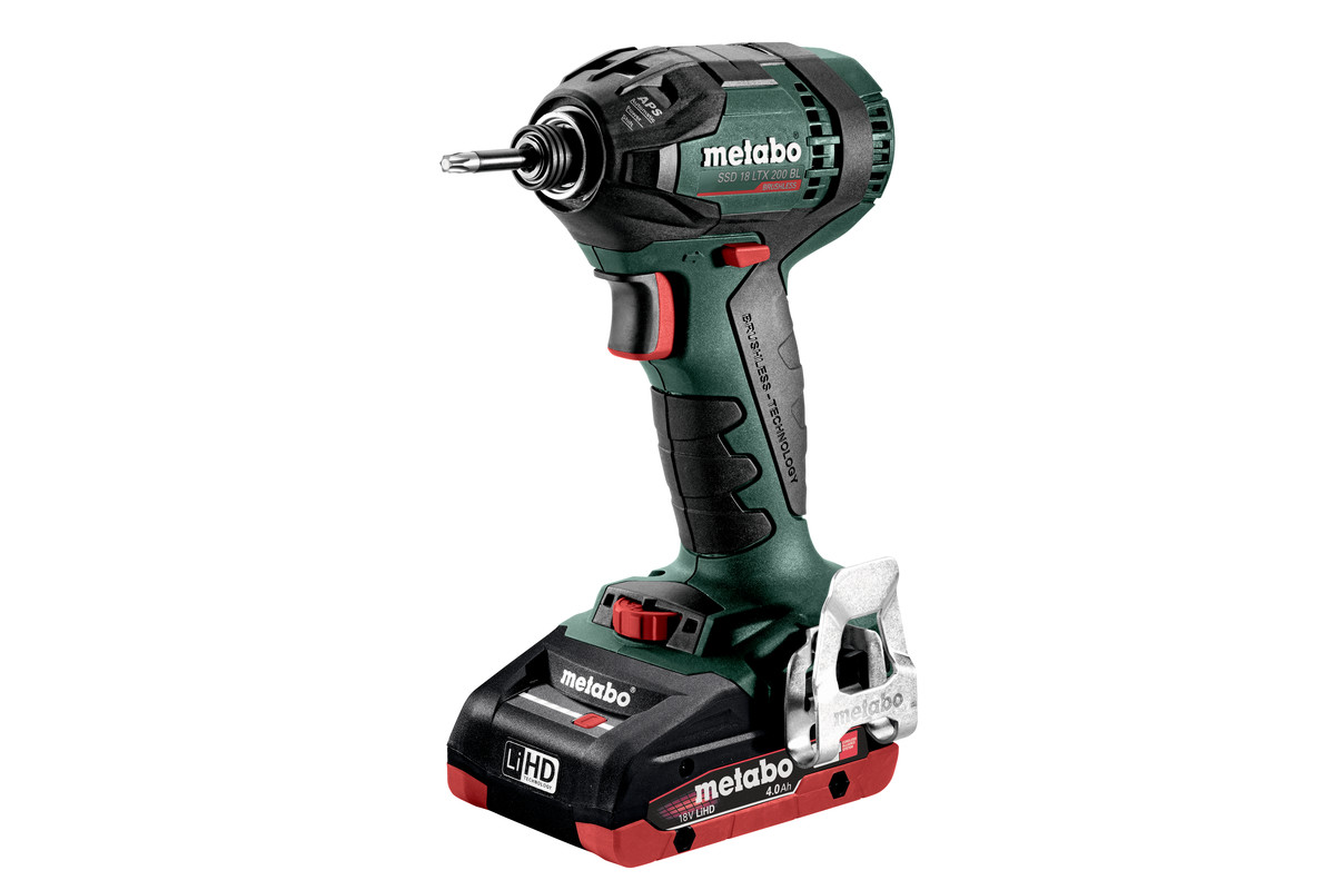 Metabo SSD 18 LTX 200 BL Akku-Schlagschr. 2x LiHD 4.0Ah