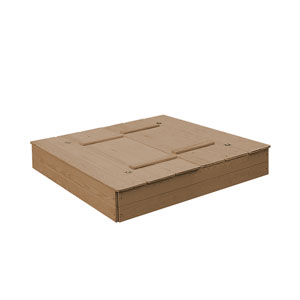 roba Sandkasten mit aufklappbare Sitzbank 21.5x127x123.5cm