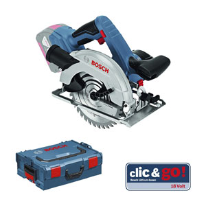 Bosch Kreissäge GKS 18V-57 G clic&go ohne Akku&Ladegerät