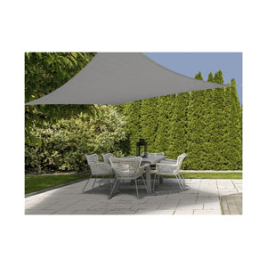 FS Star Sonnensegel 3x3m grau