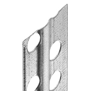 Putzabschlussprofil Innen ab 3mm Putzdicke 1236250 ; 1 BND à 25 Stk.; 1 Pal. à 6250 lfm