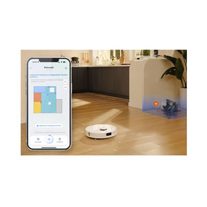Roborock Saug & Wischroboter Qrevo MaxV weiss