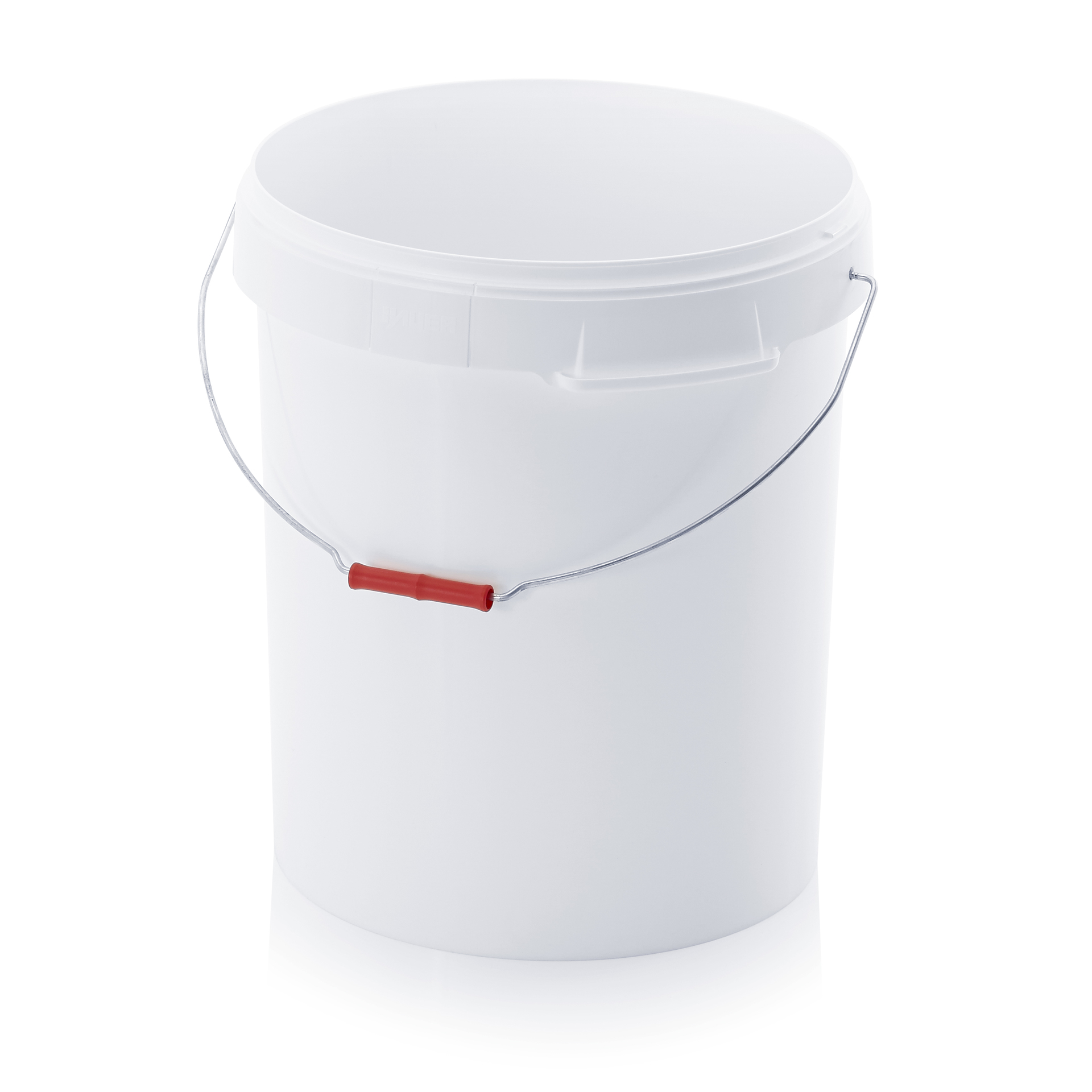 Eimer Rund Kunststoff 32 l ohne Deckel, mit Bügel