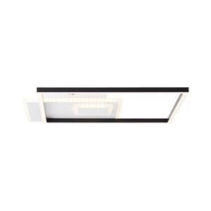 Brilliant Iorgo LED Deckenleuchte 40W schwarz-weiss