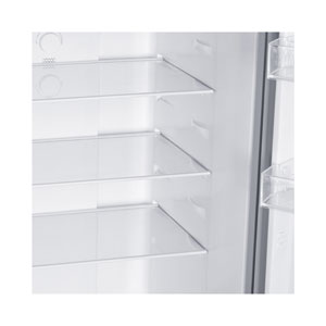 Kibernetik FSP Kühl-Gefrierkombination 293 Liter No Frost Chromstahl ( D )