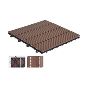 FS Star Terrassenfliese 6er Set braun