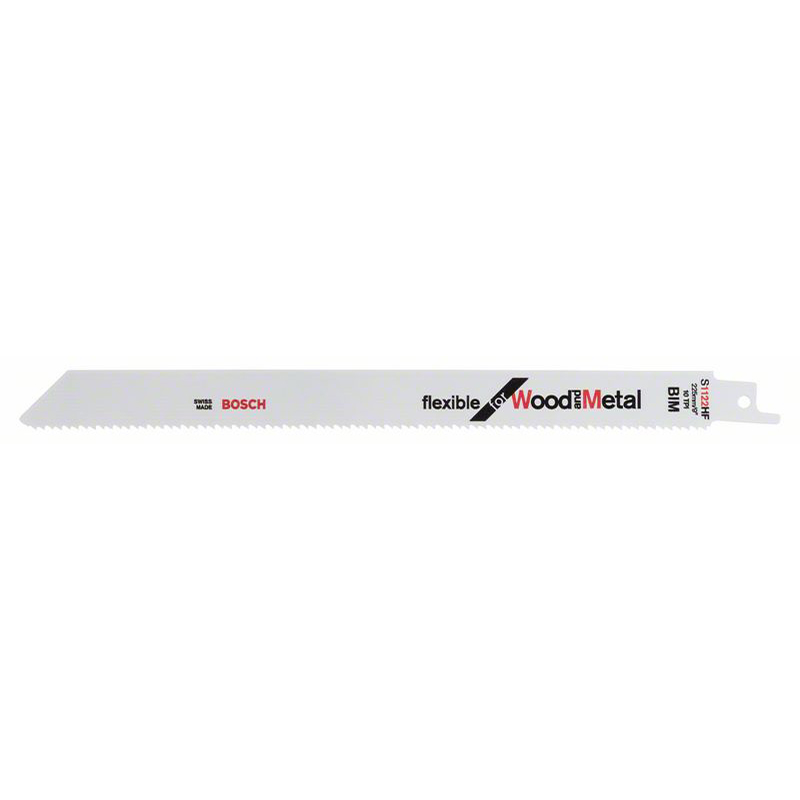 Bosch Säbelsägeblatt S 1122 HF Flexible for Wood and Metal 25VPE