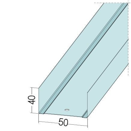 PROTEKTOR U-Wandprofil (UW 50-06) 5230400 / 1 BND à 8 Stk./ 1 GB à 20 BND