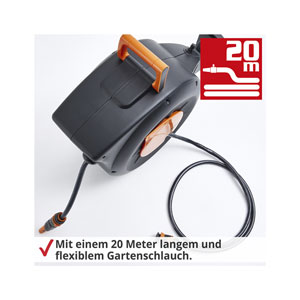 Hecht 08666 Wand-Schlauchtrommel