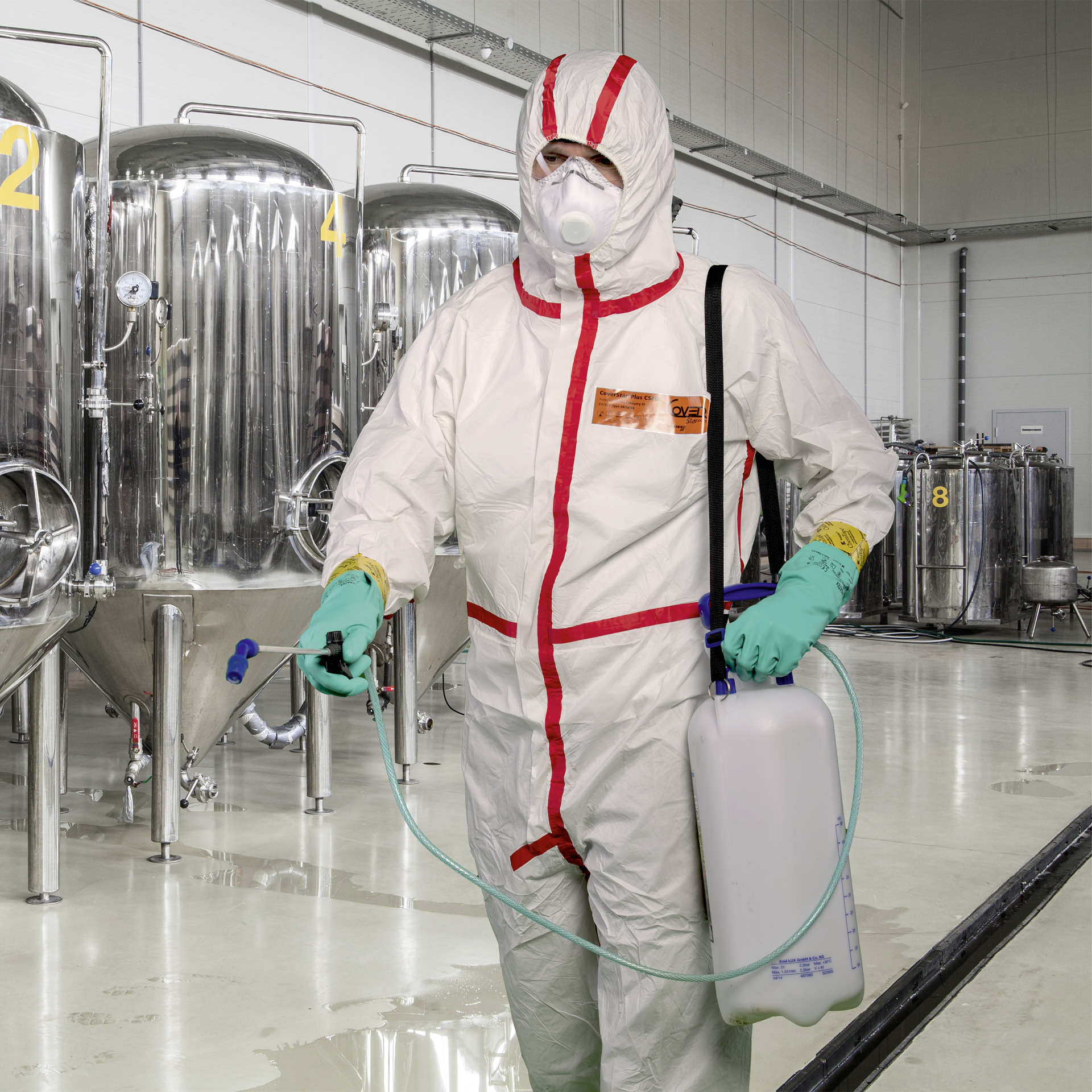 CoverStar Plus Schutzanzug CoverStar®Plus CS400 - Grösse S