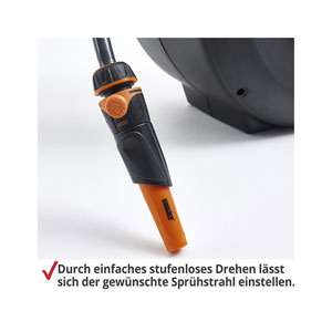 Hecht 08666 Wand-Schlauchtrommel