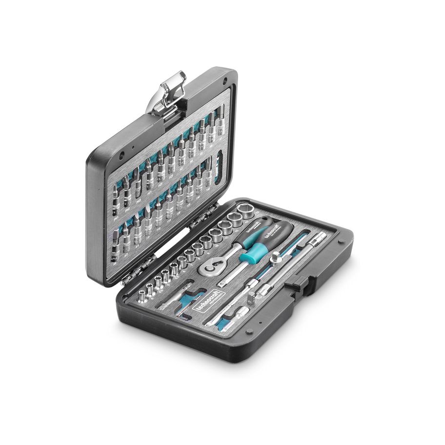 technocraft Steckschlüsselsatz 1/4" 47tlg