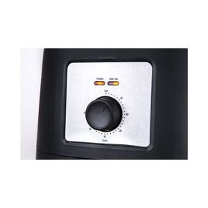 Berlinger Haus Heissluftfritteuse 4L Black Silver Collection