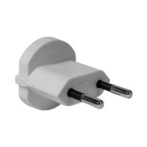 FixAdapter DE auf CH 230V 2-polig weiss