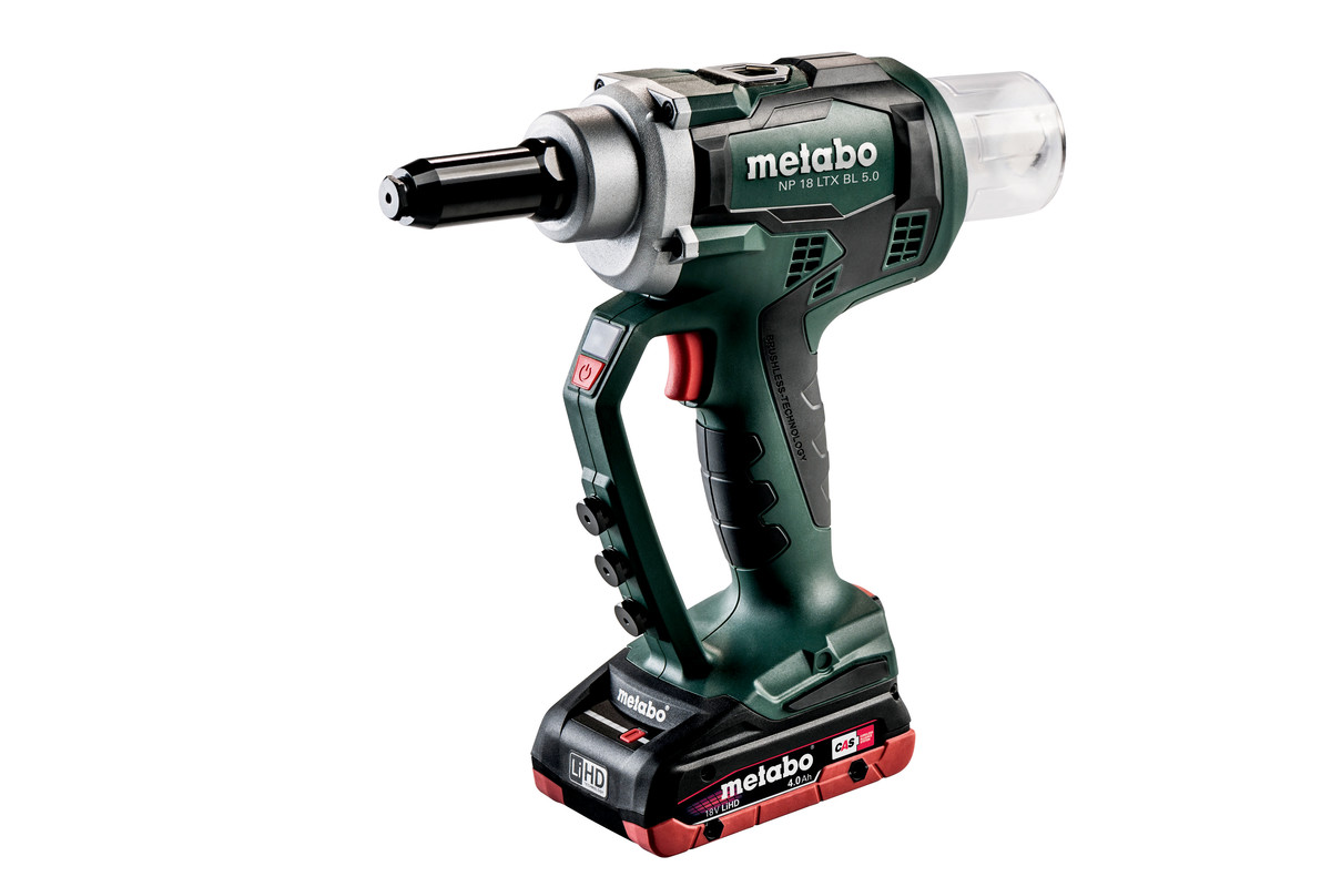 Metabo NP 18 LTX BL 5.0 Nietpistole 2x LiHD 4.0Ah