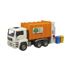 Bruder MAN Hecklader Müll-LKW