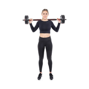 PURE2improve Kurzhantel & Langhantel Set 20kg