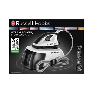 Russell Hobbs 24420-56 Steam Power Dampfbügelstation Schwarz