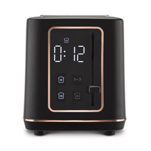 Berlinger Haus Toaster mit Digitalanzeige Black Rose Collection