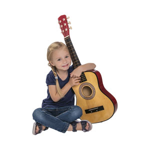 Boogie Bee Kindergitarre mit 6 Saiten 75cm