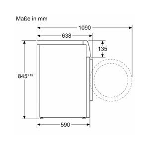 Siemens WG56B214CH Waschmaschine