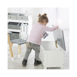 roba Spielzeugtruhe Miffy weiss