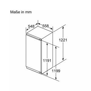 Bosch KIR41ADD1 Einbau-Kühlschrank