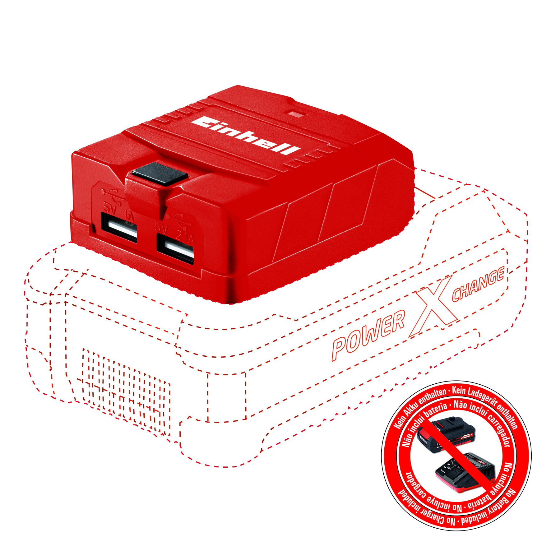 Einhell TE-CP 18 Li USB-Solo USB Power Bank