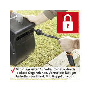 Hecht 08666 Wand-Schlauchtrommel