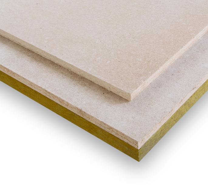 Rigidur Estrichelement 45 MW - Kaschierung mit Mineralwolle