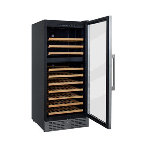 Kibernetik WKH120F01 Weinklimaschrank Chromstahl