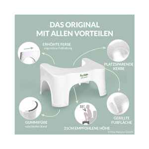 HOCA Original Toilettenhocker