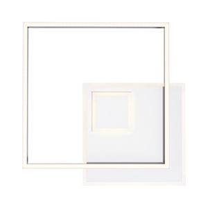 Brilliant Iorgo LED Deckenleuchte 40W schwarz-weiss