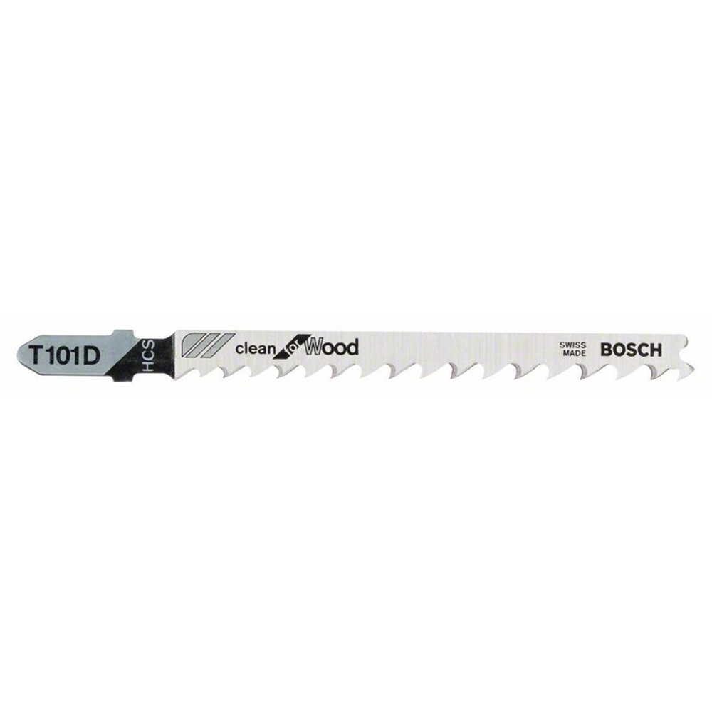 Bosch Stichsägeblatt T 101 D Clean for Wood 5 VPE